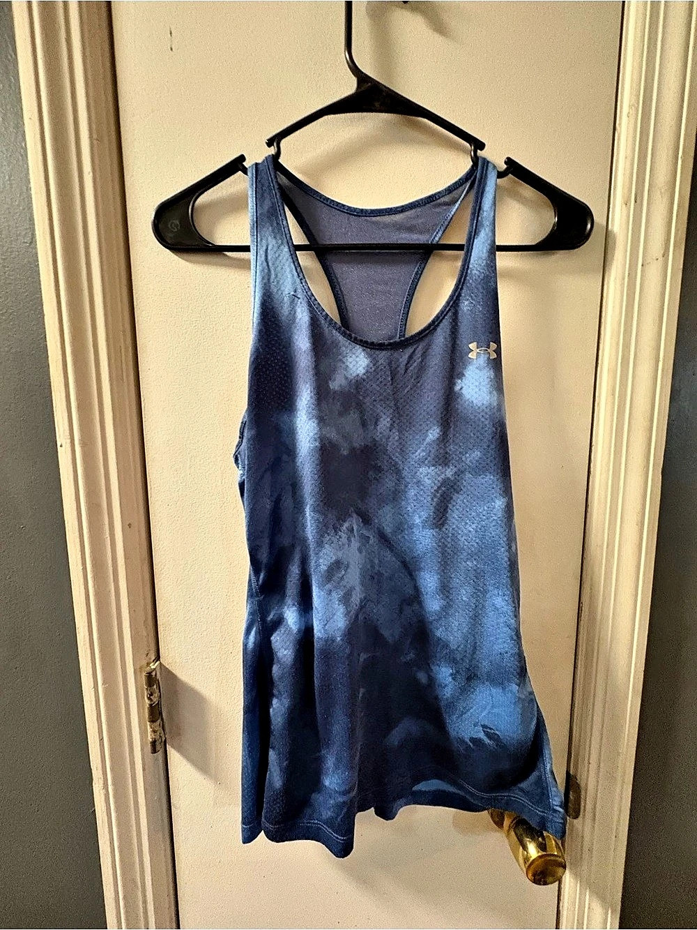 Under Armour Women's Tie-Dye Athletic Tank in Blue size small
